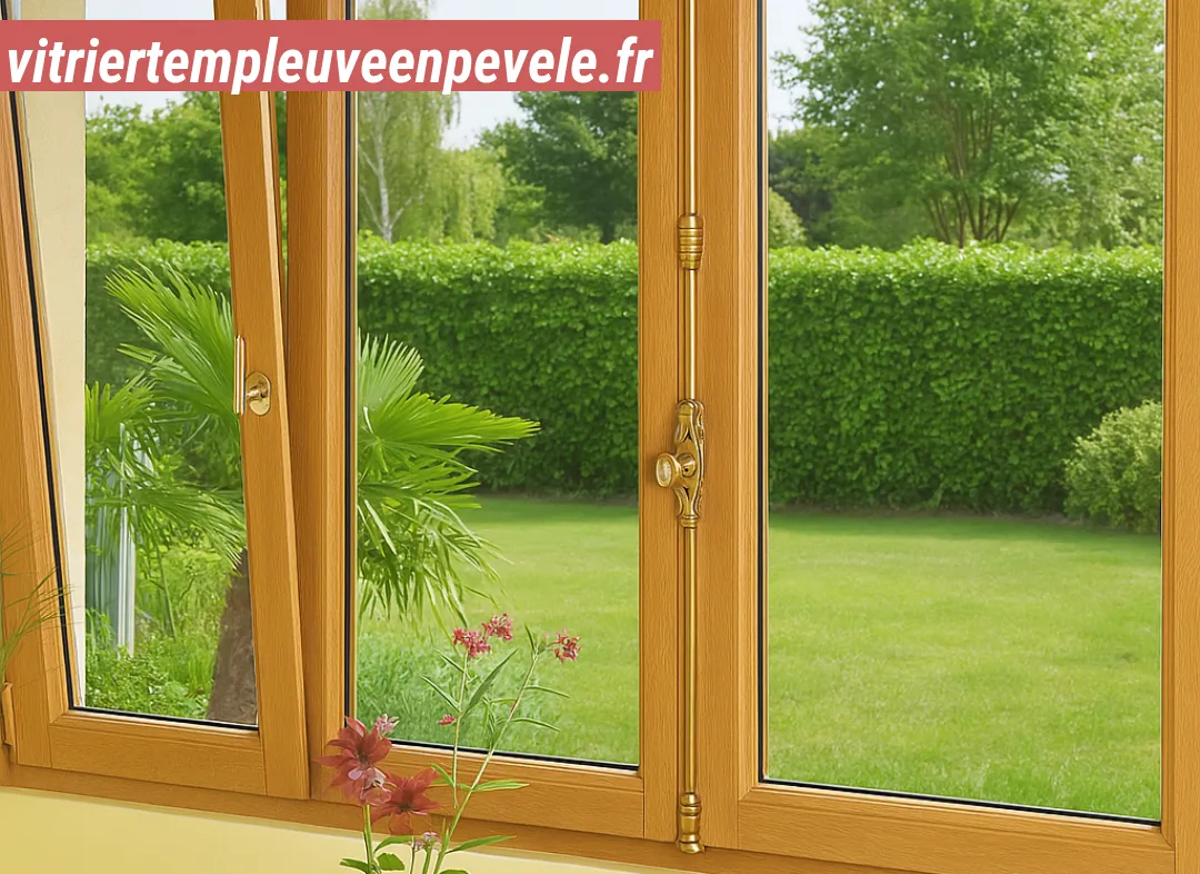 Installation de fenêtre en bois sur mesure Templeuve-en-Pévèle